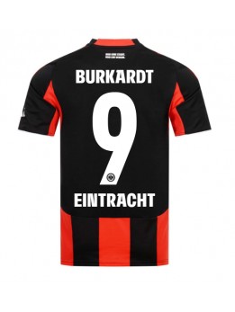 Eintracht Frankfurt Jonathan Burkardt #9 Heimtrikot 2025-26 Kurzarm Eintracht Frankfurt Jonathan Burkardt #9 Heimtrikot 2025-26 Kurzarm
